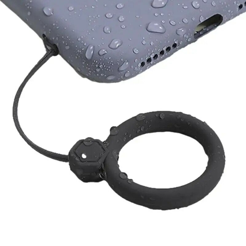 Silikon Fan Lanyard Kopfhörer hülle flüssiger Silikon Anhänger weich und haut freundlich leicht zu tragen Handy hülle Schlüssel u Disk