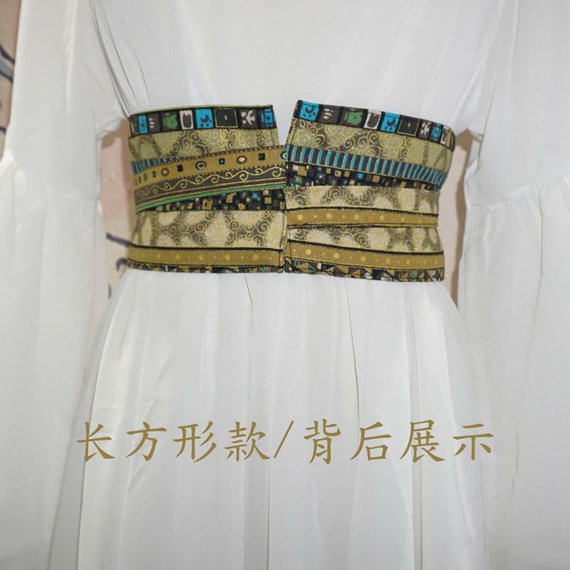 여성용 중국 스타일 절묘한 민족 스타일 수제 커머밴드 한푸 장식 벨트 패션, 올매치 앤티크 액세서리, 1PC