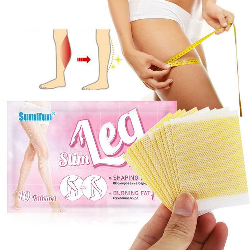 Belly Stickers For Weight Loss Leg Sculpting Stickers 10 PCS Weight Loss Sticker For Women Men Thigh Anti-Cellulite & Burning