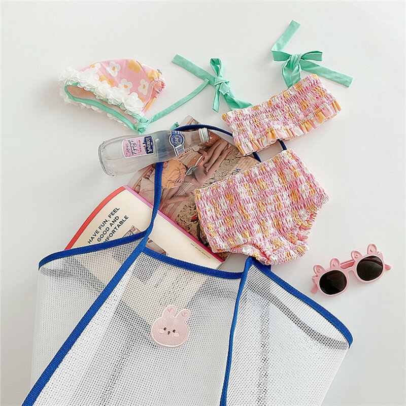 Сумки для подгузников Ins, летняя сумка для мам, вместительная сумка через плечо, сумка для хранения детских игрушек, пляжные сумки для отпуска