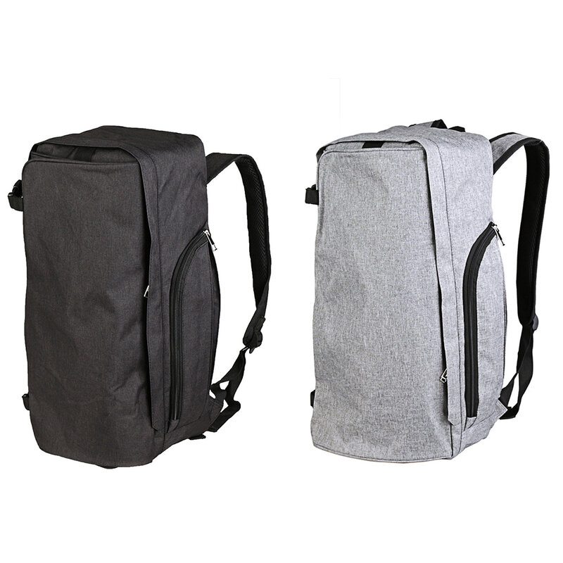 Yoga Mat Storage Bag com alça ajustável, mochila de grande capacidade, preto, cinza, ginásio, 50x22,5x14cm, 1pc