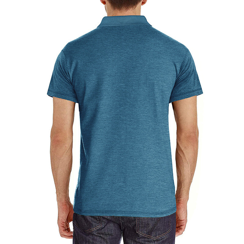 남성용 반팔 라펠 티셔츠, 폴로 셔츠 탑, 도매 GD-CT, 2024 여름