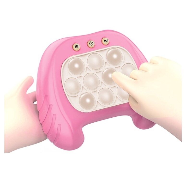77HD Quick Push Handheld Game Console Toy Electric PopPuzzle Fun Stress Reliever Toy