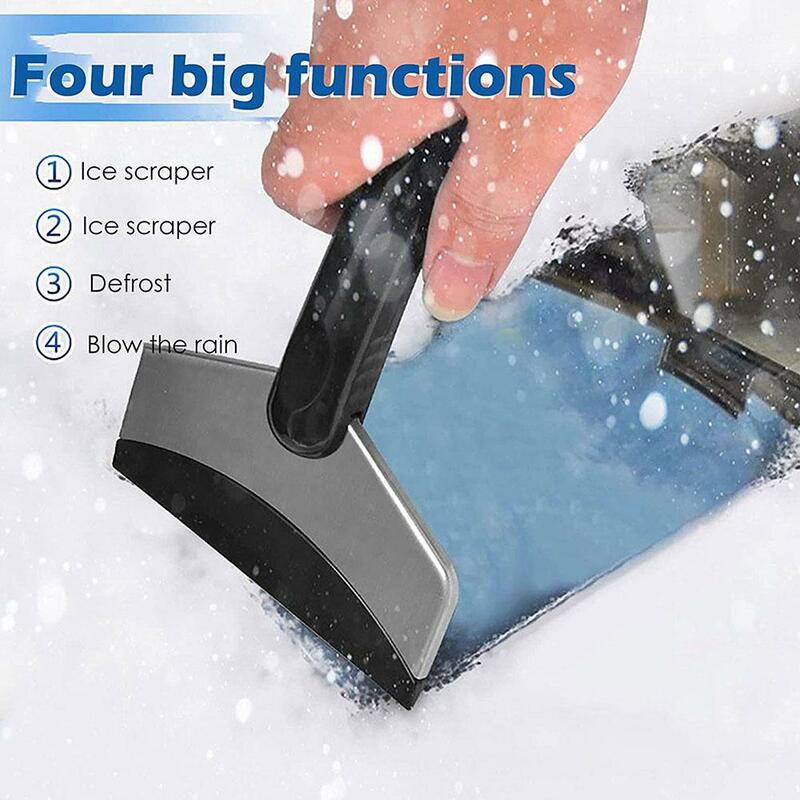 Универсальная Многофункциональная автомобильная лопата, инструменты для удаления зимнего лобового стекла, аксессуары для удаления льда, скребок из стекла L5K0