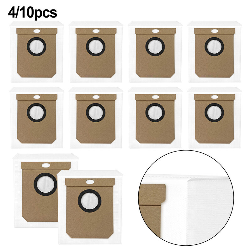 4/10pcs Vacuum Cleaner Dust Bags For Cecotec For Conga 2299 Ultra 2499 7490 Vacuum Cleaner Parts For X-Treme X