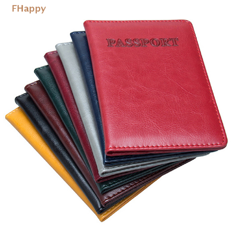 1Pc Travel Passport Cover Protective Card Case Women Men Travel Credit Card Holder Travel ID&Document Passport Holder Protector