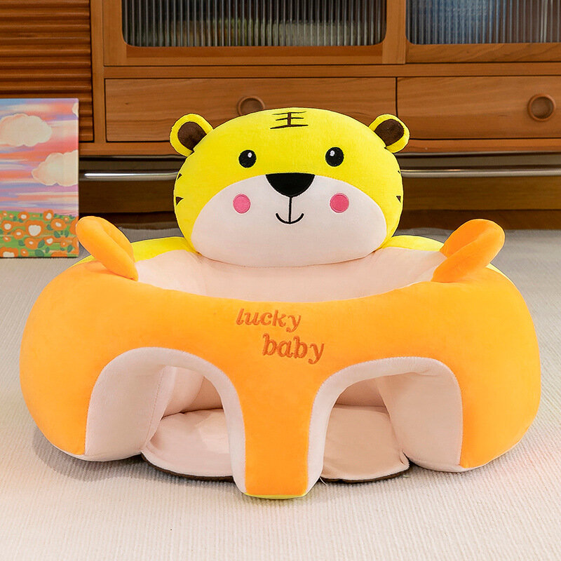 Симпатичный мультяшный детский чехол на диван, обучающееся сиденье, стул для кормления, детский диван для младенцев, детское сиденье без хлопка