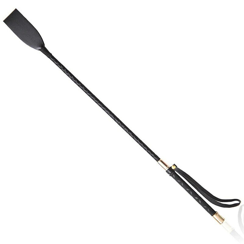 Riding Crop Durable Equestrian Training PU Leather Outdoor Portable Pointer Lightweight Non Slip With Handle Horse Whip Racing