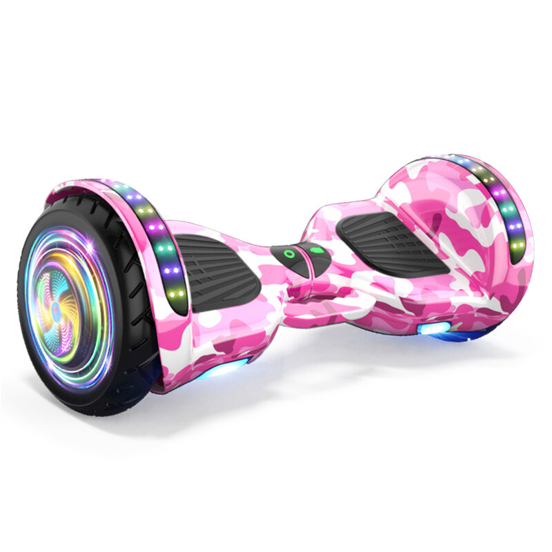 Scooter Hoverboard à auto-équilibrage pour enfants et adultes, moteur de tunnel d'éclairage cool, tourisme, 10 pouces, 2024 W, nouveau, 700