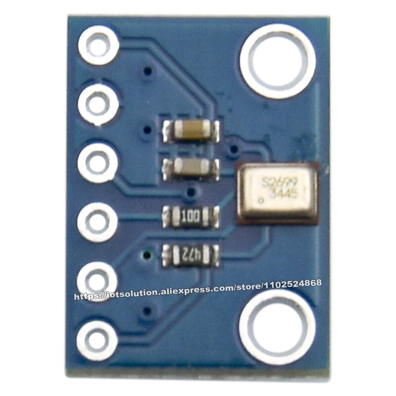 Módulo do sensor do microfone do som digital, GY-SPH0645LM4H, relação I2S, SPH0645, SPH0645
