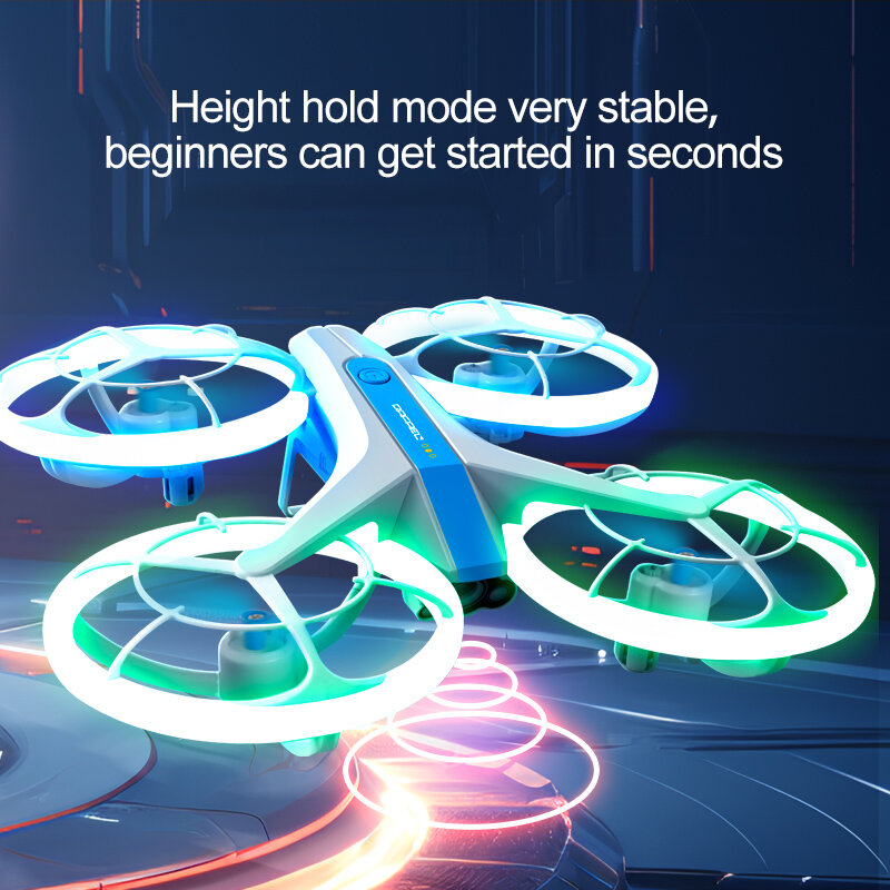 Drone MINI V33 4DRC 8K profesional, hadiah mainan Quadcopter RC kamera penahan tinggi WIFI 4K baru 2024