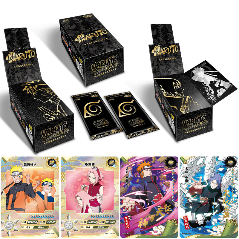 KAYOU-tarjeta de colección heredada de Naruto, paquete especial de edad Ninja, Uzumaki SP, MR Pain, tarjeta de juego para niños, juguete de regalo
