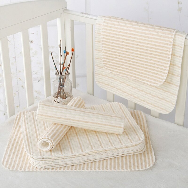 Cotton Baby Changing Pad Leak-proof Gentle Diaper Mat for Nursery & Travel