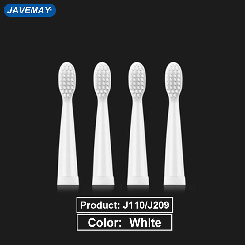 Electric Toothbrush Head Soft Brush Head BRUSHHEADJ110 Sensitive Replacement Nozzle for JAVEMAY J110 / J209