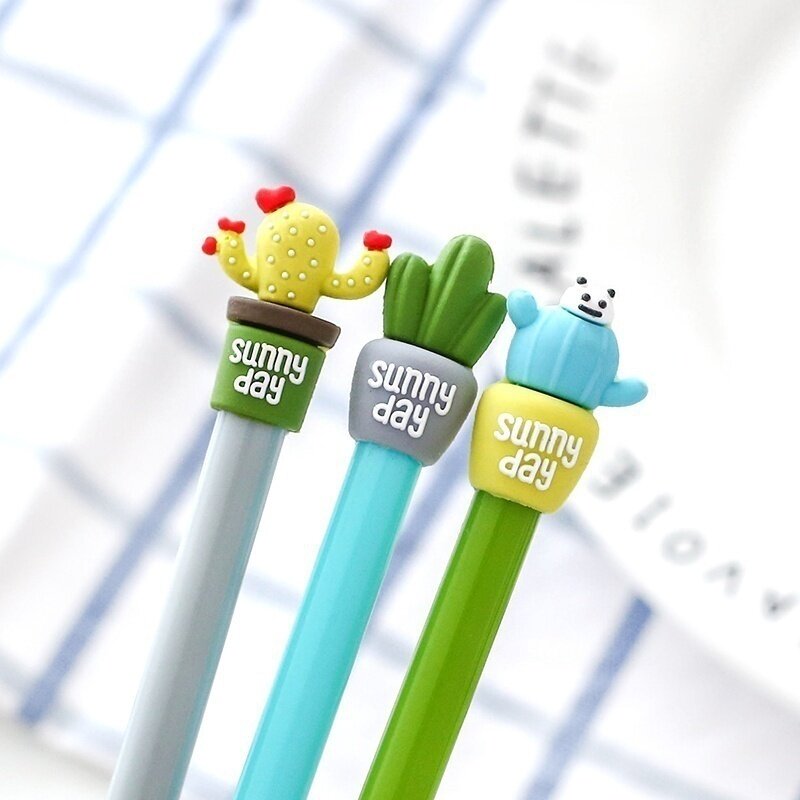 Neutral Pen Cute Cartoon Pen Signature Pen Korean Creative Stationery Primary School Supplies Kawaii Cute Stationary Cute Pens