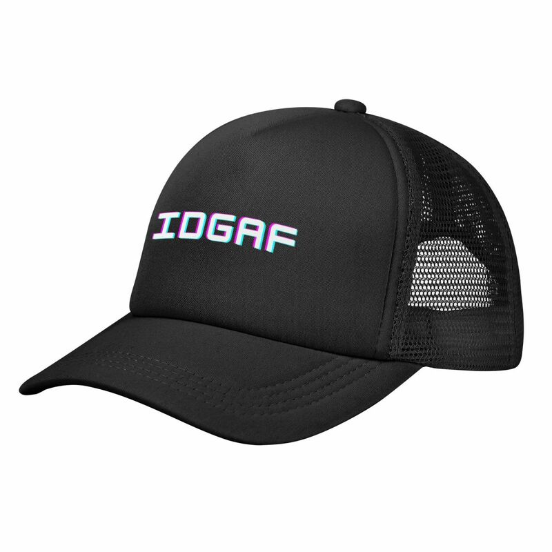 IDGAF-tipografia Design berretto da Baseball cappello da alpinismo marchio di lusso nero Golf uomo donna
