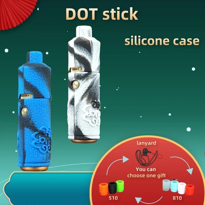 DOT 스틱용 실리콘 케이스, 보호 소프트 고무 슬리브 쉴드 랩 스킨 쉘, 신제품, 1 개