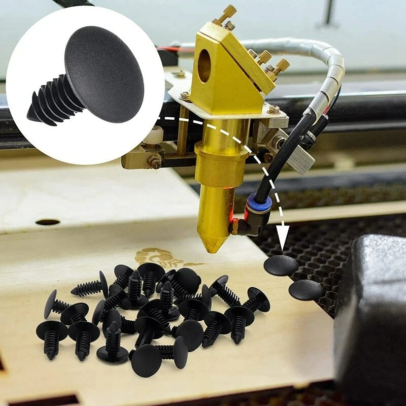 100 Pcs 7.5-8 Mm Honeycomb Pins Honeycomb Laser-Bed Hold Down Pins Honeycomb Fixing Needle Laser-Engraver Parts Accessory