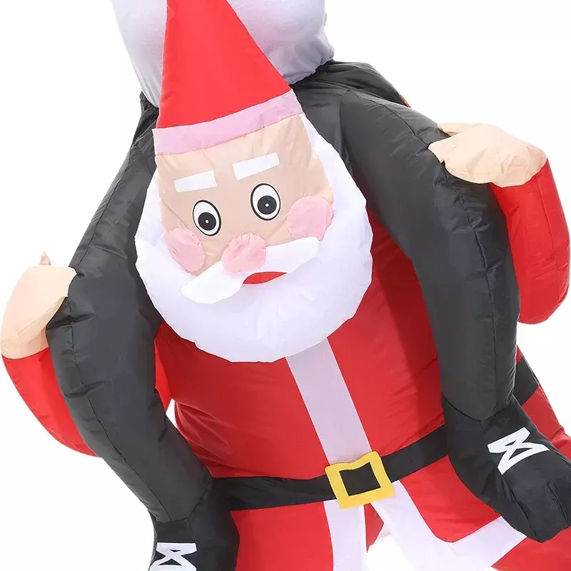 Halloween Cosplay Maskottchen lustige aufblasbare Kostüm Santa Claus Weihnachten Schneemann Baum Weihnachten Karneval Party