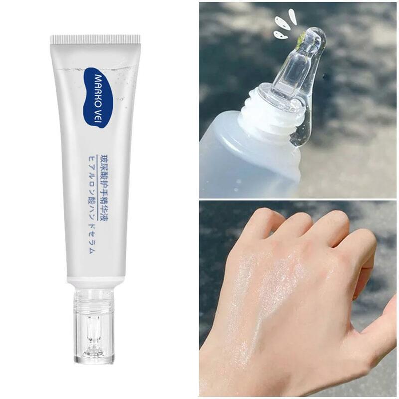 Hyaluronic Acid Essence Hand Care Cream Moisturizing Product Hand Non Greasy Fine Lines Refreshing Skincare Weakening Nouri F1J0