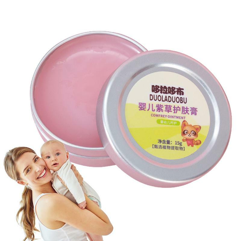 Kid's Skin Soothing Balm Natural Comfort Soothing 15g Comfrey Balm Gentle And Safe Skin Repair Tool For Travel Home Camping
