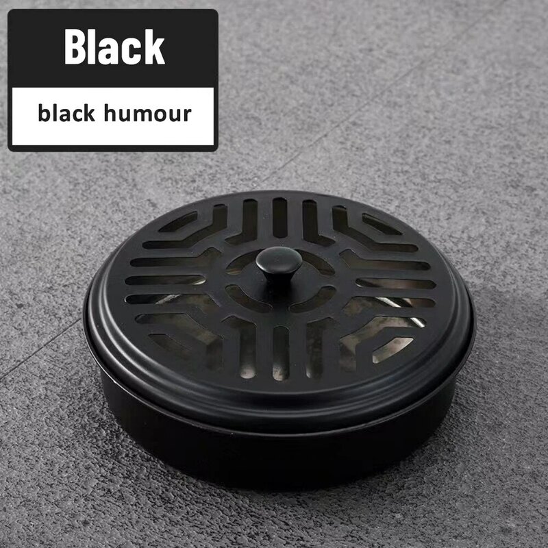 1/2PCS Mosquito-repellent Incense Multifunctional Large Capacity Household Ashtray Stainless Steel Mosquito Incense Tray