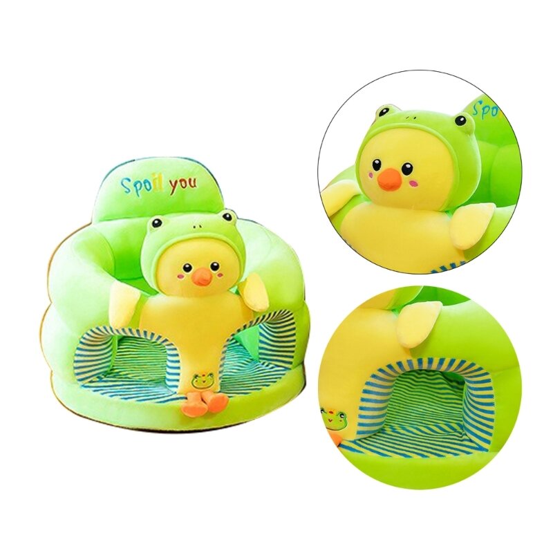 Cartoon Infant & Toddler Sofa Chair Baby Support Cushion for Learning Sitting 69HE