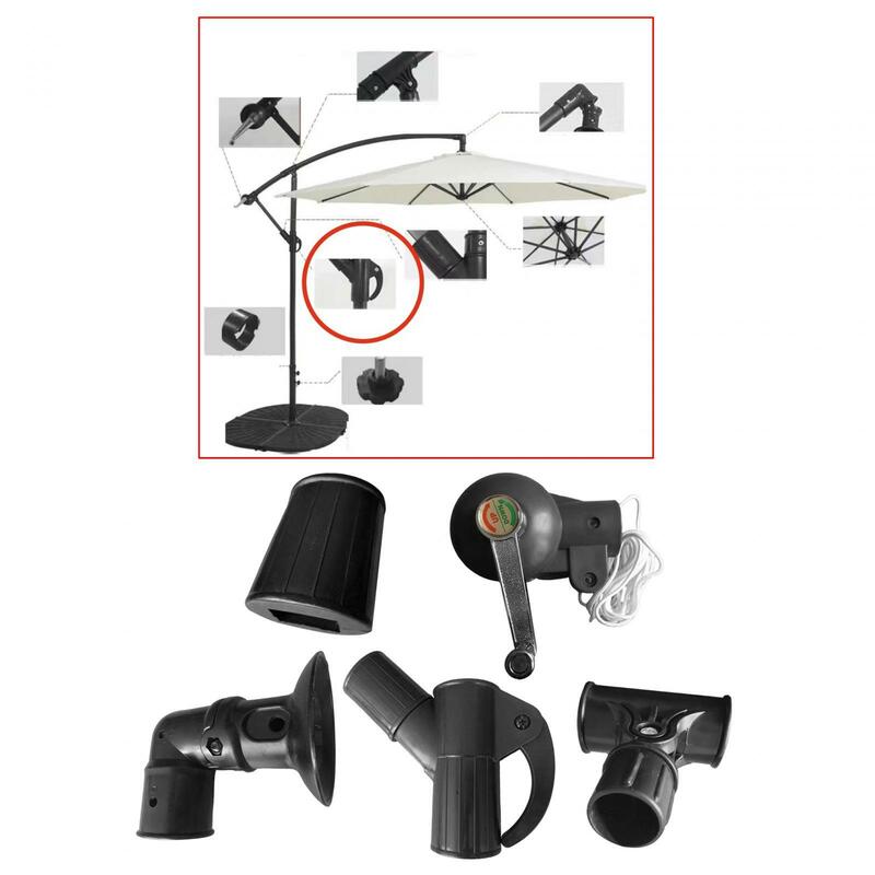 Patio Umbrella Accessories Umbrella Replacement Parts Heavy Duty Holder Parts Parasol , Lifting Fixed Handle