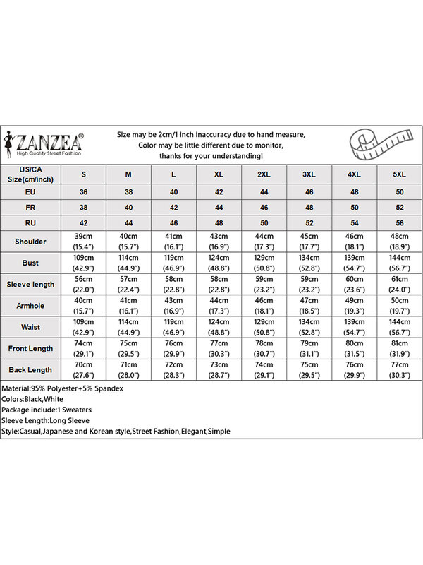 Zanzea-女性のセクシーなニットトップ、ヴィンテージレースステッチのセーター、長袖ポロシャツ、カジュアルなルーズソリッドケミーズ、ファッション、秋、2024