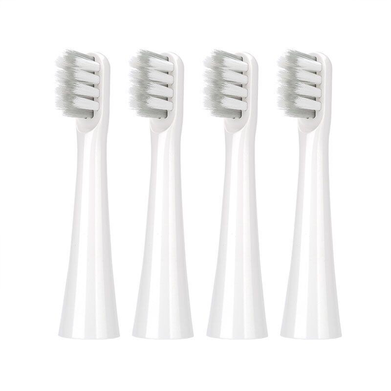 Tête de brosse à dents électrique pour SOOCAS, poils souples, livres profonds, EX3 bucWHITE, 2 pièces, 4 pièces