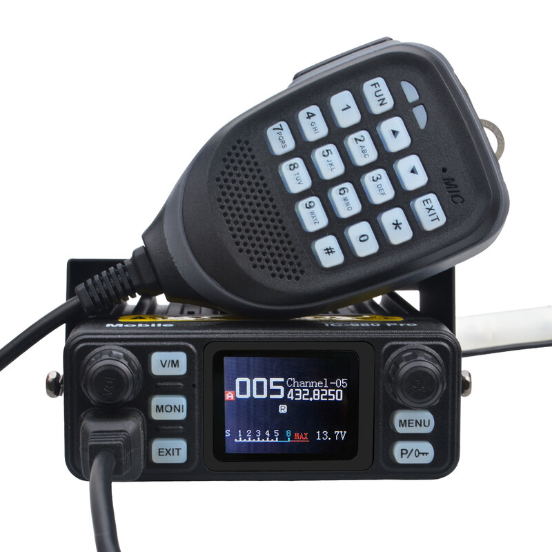 Мобильный радиоприемник HIROYASU IC-980Pro Transceiver UHF VHF Dual Band Dual Watch 25 Вт 200Ch фоновое шумоподавление Vox FM Walky Talky