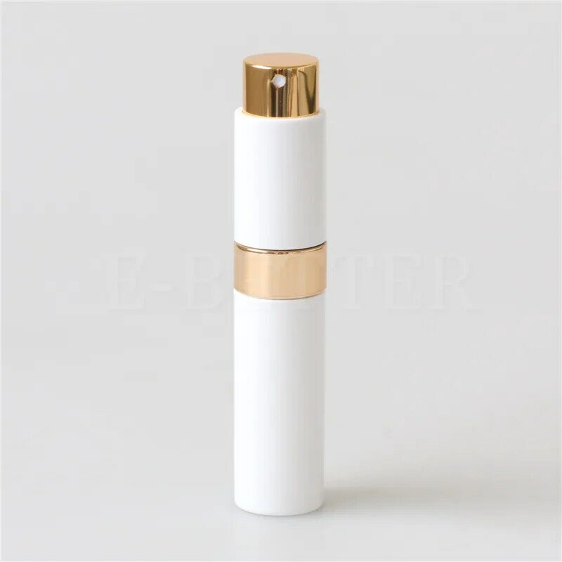 Atomizador de Perfume de mármol, contenedor de líquido portátil, dispensador de cosméticos, botella de Spray de vidrio, botella de viaje recargable, 10ml