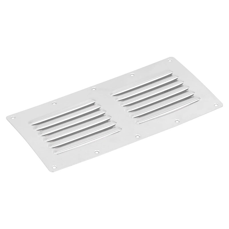 231x115mm Air Vent Cover Stainless Steel Heat Dissipation for Yachts Boats RVs Bathrooms