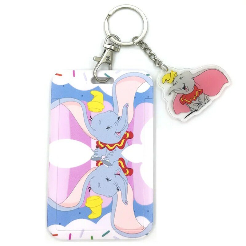 Porte-cartes rétractable en forme d'éléphant, pour couvrir les cartes, avec lanière, accessoire de dessin animé pour Badge d'infirmière