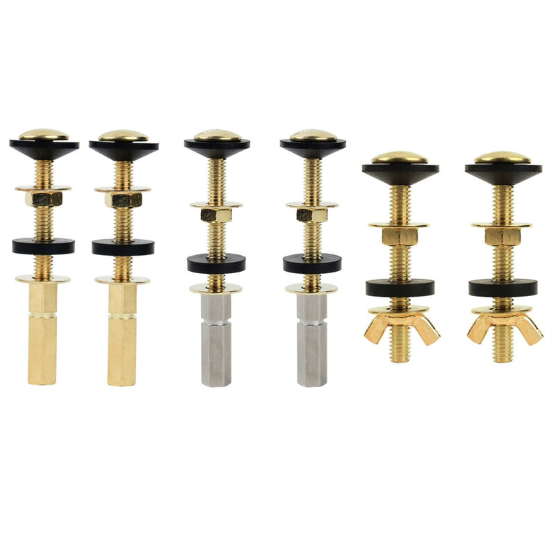 Easy Installation Close Coupling Bolts Fastening Nut Toilet Tank Toilet Tank Universal Fit Secure And Reliable