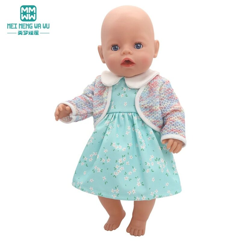 Kleidung für Puppen Passt 43cm Spielzeug Neue Geboren Puppe amerikanische puppe Mode baumwolle jacke rosa rose rot weiß lila