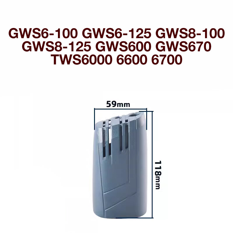 Tylna obudowa kąt akcesoria do szlifierek zamiennik dla Bosch GWS6-100 6-125 8-100 8-125 GWS600 670 TWS6000 elektronarzędzi