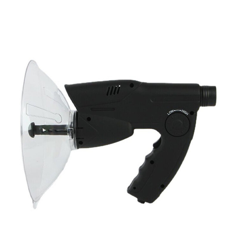 Micrófono parabólico ligero para telescopio de larga distancia, para pájaro, como se muestra