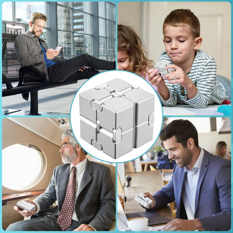 Magische Kubus Stress Relief Speelgoed Infinity Cube Draagbare Educatief Speelgoed Decompresses Ontspannen Speelgoed Voor Kinderen Volwassenen Verjaardagscadeau