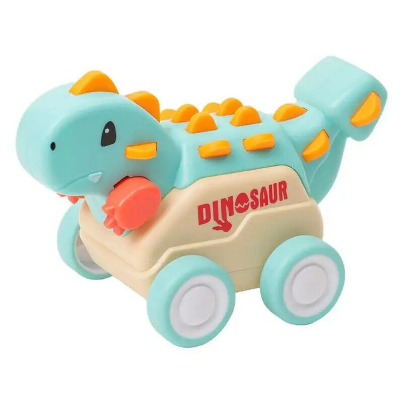 Inertial Car Toy Pull Back Dinosaur Toys With Anti-skid Tires Dinosaur Gift Boys Dinosaur Truck Toy Parent-child Interactive Toy