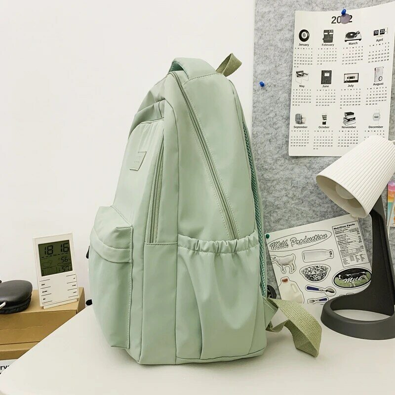 Водонепроницаемый нейлоновый рюкзак JOYPESSIE для подростков, модный ранец для книг для девушек, женская сумка на плечо, школьный ранец черного цвета