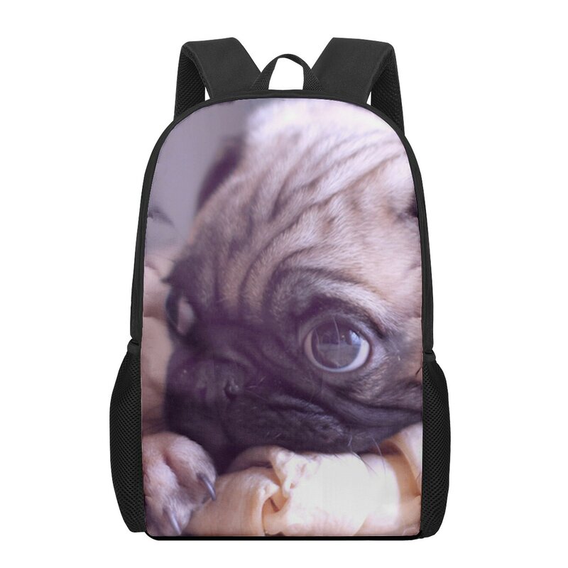 Dog Lovely Personality 3D Print School Backpack for Boys Girls Teenager Kids Book Bag Casual Shoulder Large Capacity Backpack