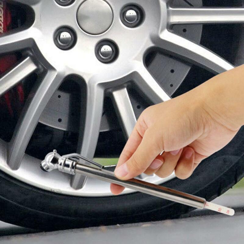 Портативный механический манометр для автомобильных шин, измеритель давления в шинах, не требует батареек, 1 шт.