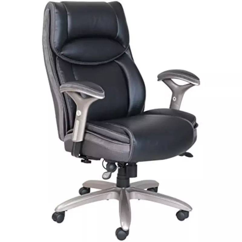 Silla de oficina, silla alta, fácil de montar, tipo de Material de asiento, durabilidad, comodidad, relación calidad-precio, color negro/pizarra