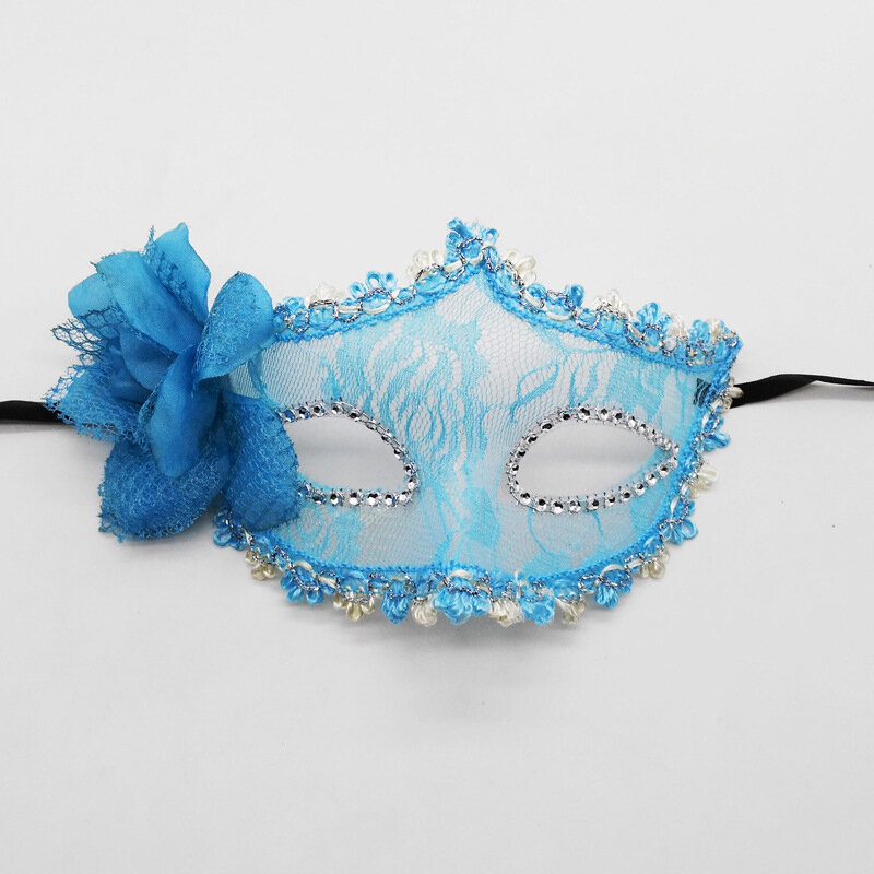 Lace Flower Half Face Eye Masks Sexy Stage Carnival Performance Cosplay Masquerade Halloween Bars Party Supplies Props Decorate