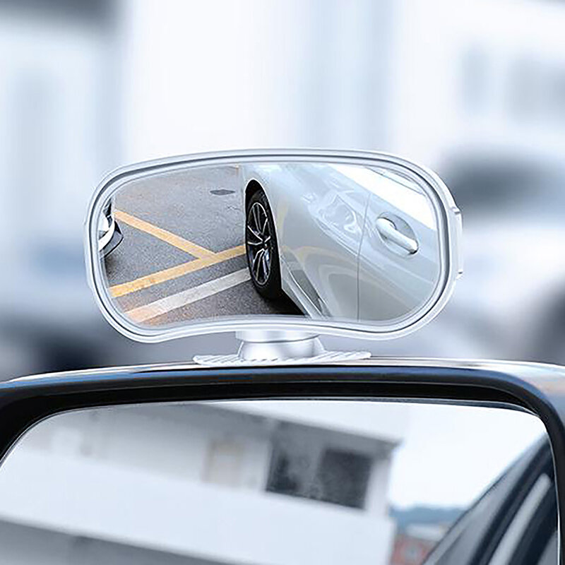 1pc High Quality 360 Degree Adjustable Wide Angle Side Rear Mirrors Blind Spot Snap Way Parking Auxiliary Rear View Mirror