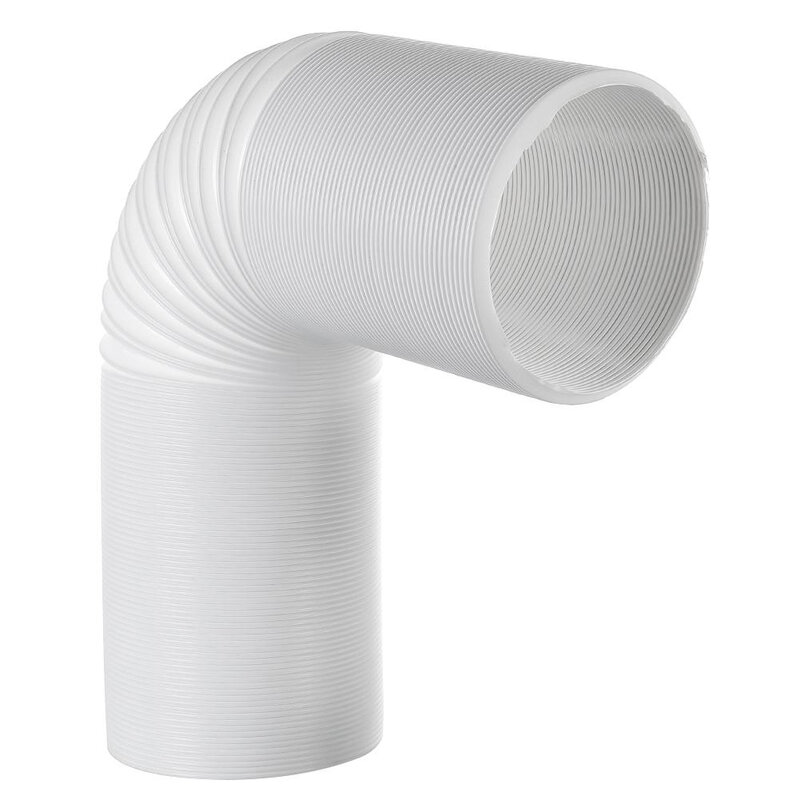 Tubo di scarico del tubo del condizionatore d'aria durevole 130/150mm tubo di scarico del condizionatore d'aria miglioramento domestico PVC + filo di acciaio