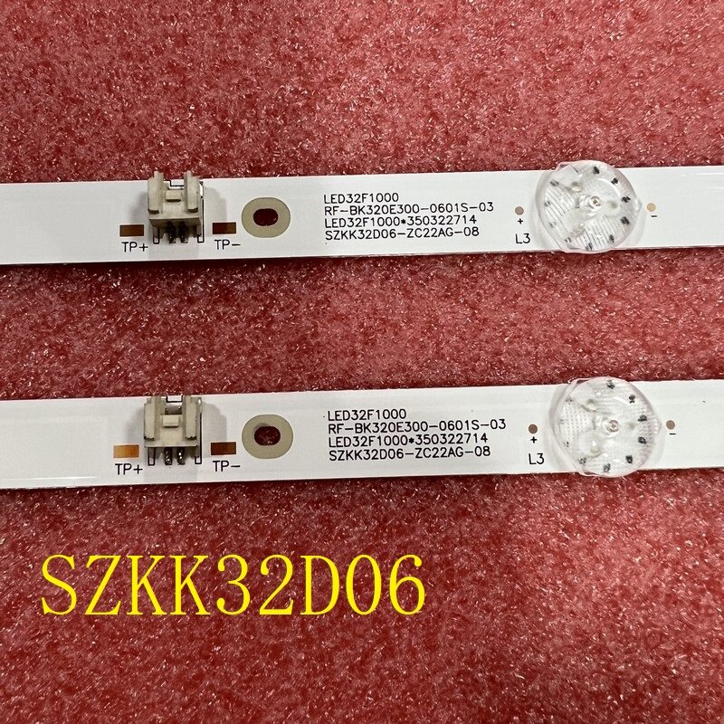 Bande de rétroéclairage LED 6LED pour TV LED32F1000 RF-BK320E30-0601S-07 SZKK32D06-ZC22AG-08 KKTV D32C K32K5