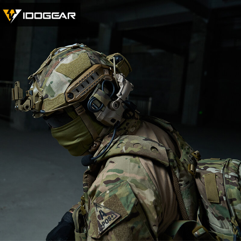Тактический чехол для шлема IDOGEAR, для морского шлема с аккумулятором NVG, чехол для охоты 3812
