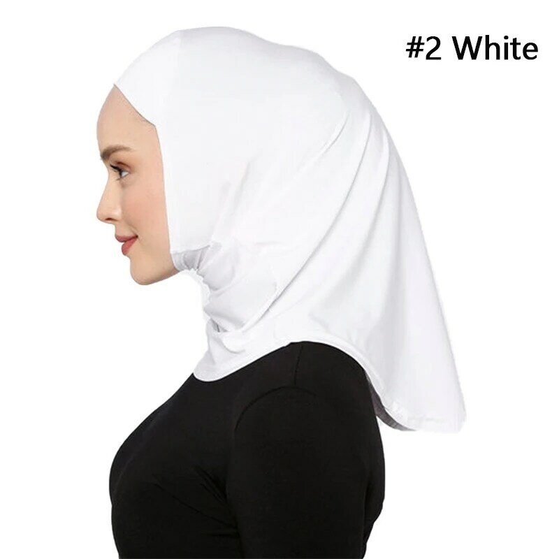 Islamico modale blu SPORT Hijab Abaya Hijab per donna Abaya Jersey Head sciarpa abito musulmano donna turbanti turbante in raso istantaneo